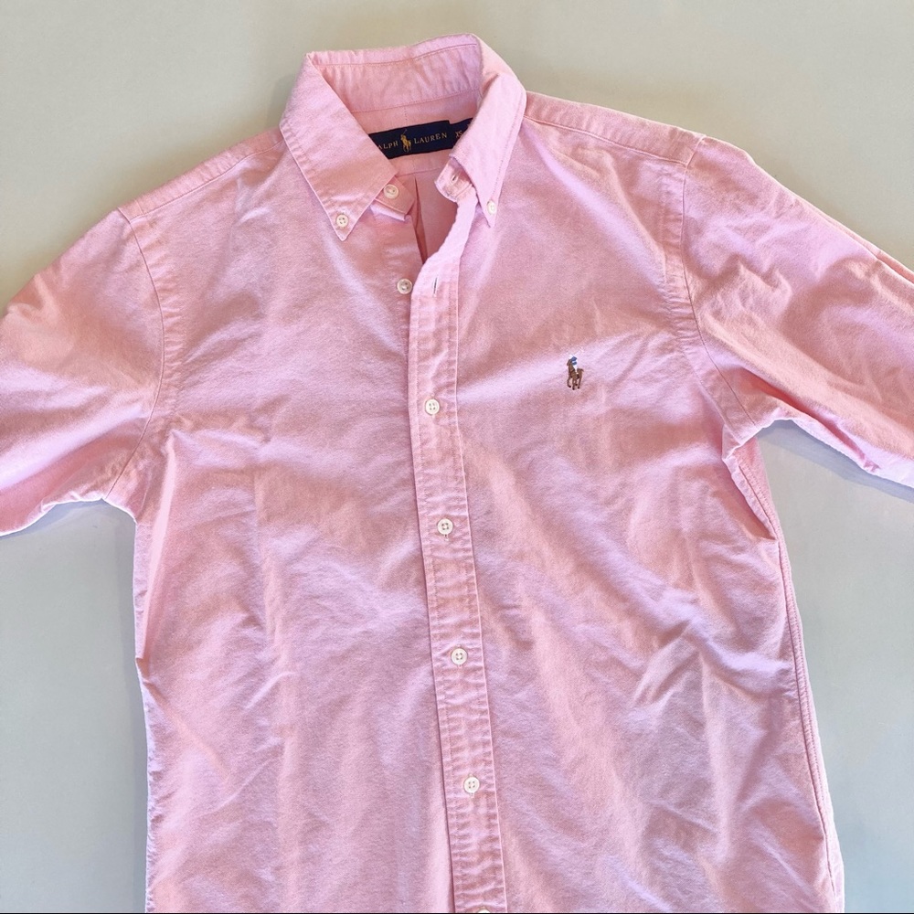 Ralph Lauren Pink Button Down Shirt